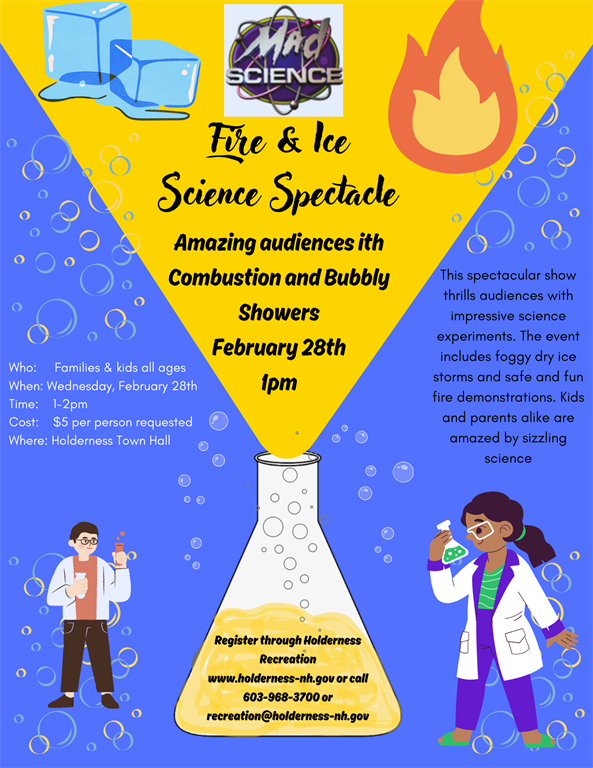 Holderness Recreation Department Announcements